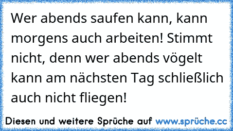 spruch am abend